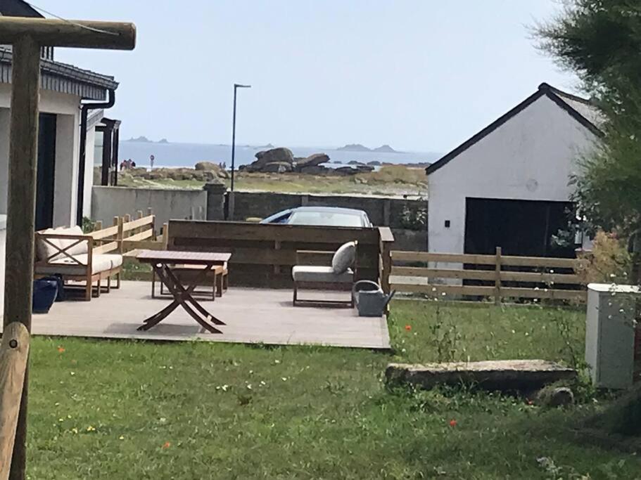 Maison Sur La Cote Des Legendes 4P Porspoder Esterno foto